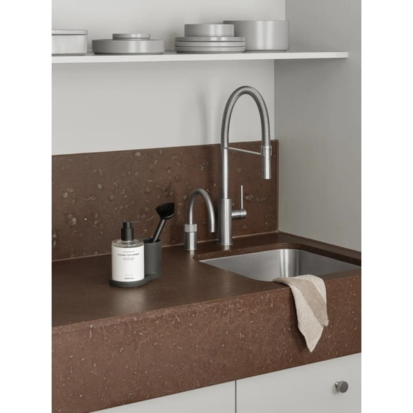 Černé nástěnné kovové háčky v sadě 2 ks Rof – Blomus-image-2