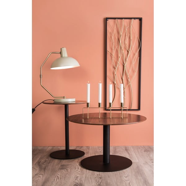 Svícen na 4 svíčky ve zlaté barvě PT LIVING, délka 40 cm-image-1