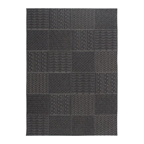 Tmavě šedý koberec Universal Aira, 130 x 190 cm