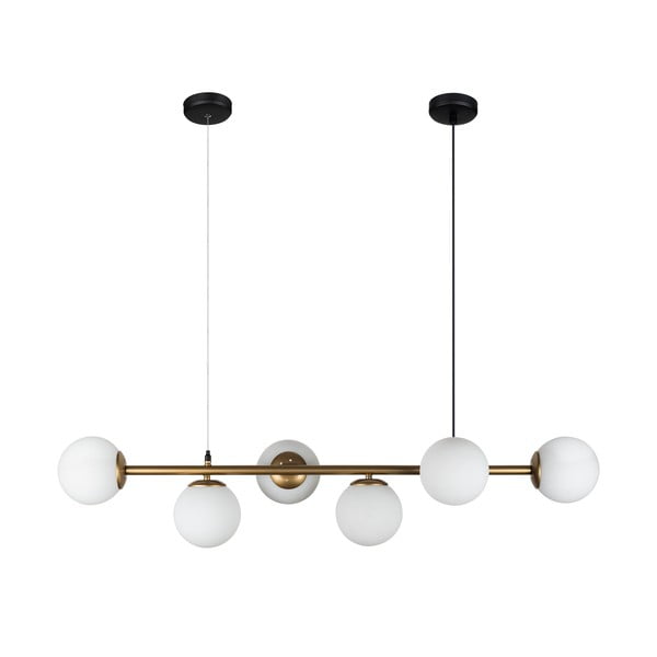 Závěsné svítidlo ve zlaté barvě Squid Lighting Owl, výška 120 cm-image-2