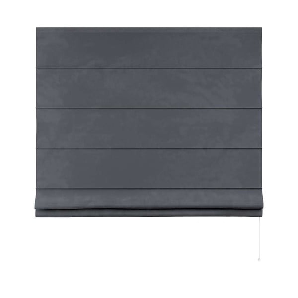 Šedá římská roleta 170x100 cm Posh Velvet - Yellow Tipi-image-3