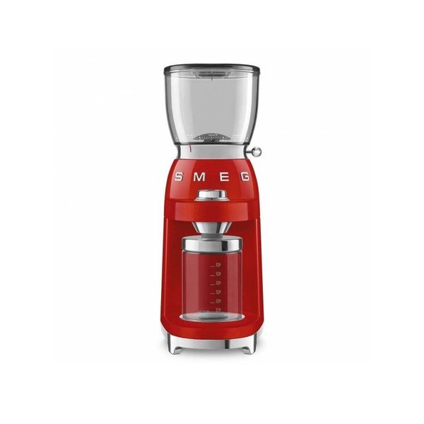 Červený mlýnek na kávu SMEG 50's Retro-image-1