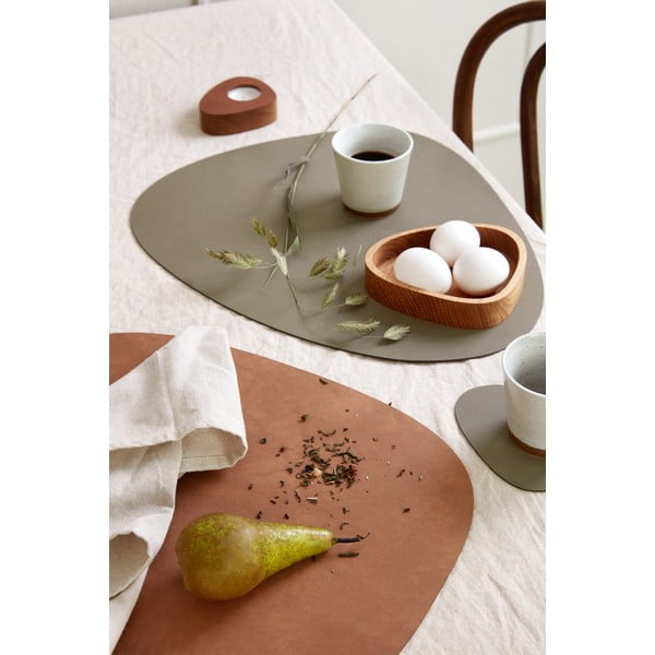 Prostírání z eko kůže 37x44 cm Curve L Double Nupo – LIND DNA-image-4