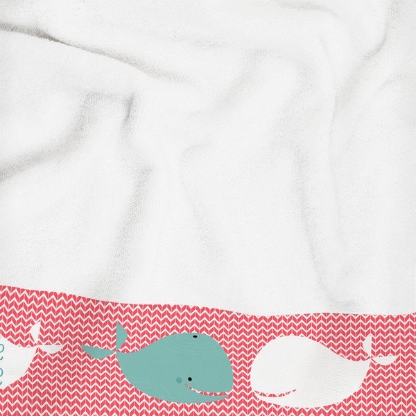 Sada ručníku a osušky Baleno Whale Ride-image-1