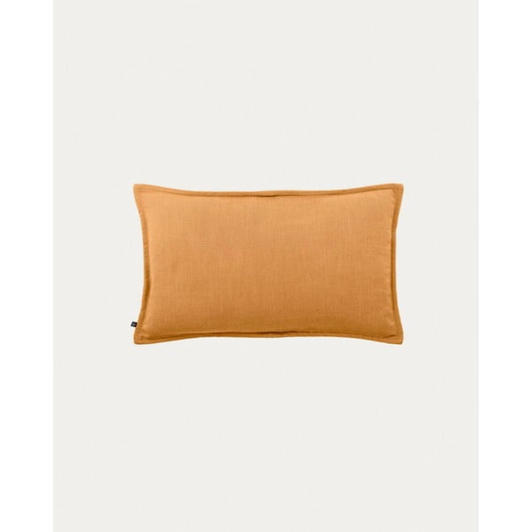 Povlak na polštář s příměsí lnu 50x30 cm Blok – Kave Home-image-2