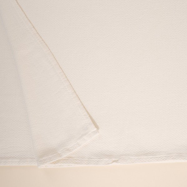 Bílý bavlněný přehoz na dvoulůžko 160x220 cm Hasir - Mijolnir-image-3