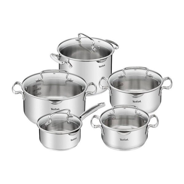 Nerezová sada nádobí 10 ks DUETTO+ G719SA55 – Tefal