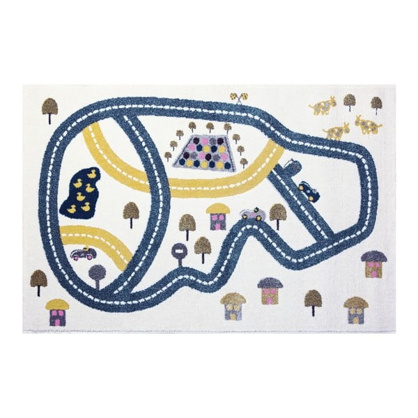 Koberec Art For Kids Racetrack, 100 x 150 cm