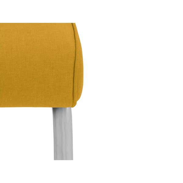 Jídelní židle v hořčicové barvě v sadě 2 ks Carola – Støraa-image-3