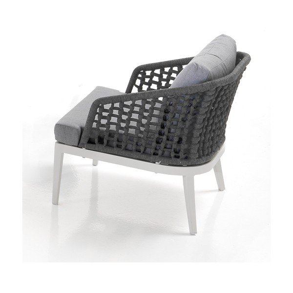 Šedý hliníkový zahradní lounge set pro 5 Afteli – Tomasucci-image-2