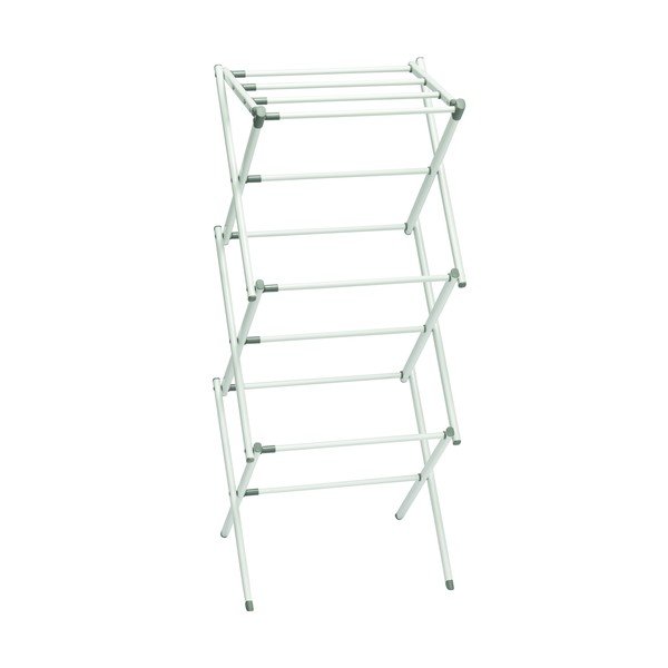 Bílý 3patrový sušák na prádlo iDesign Brezio, 75 x 38 cm-image-4