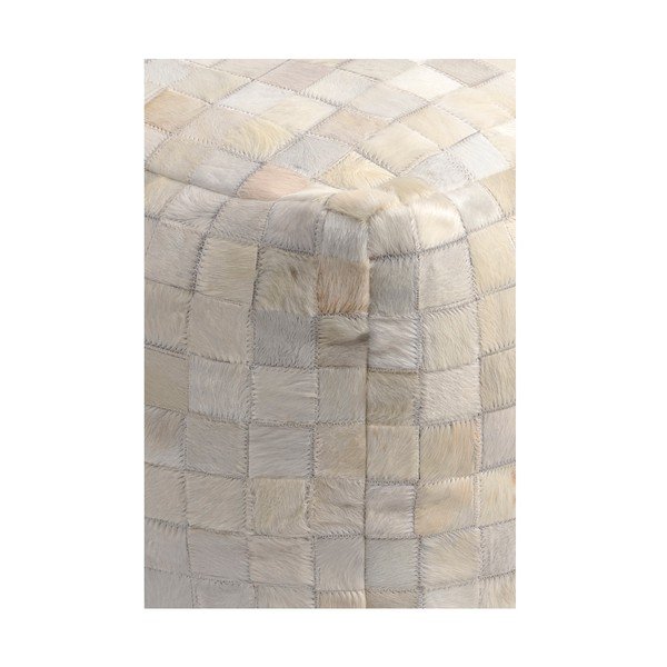 Kožená taburetka Patchwork-image-1