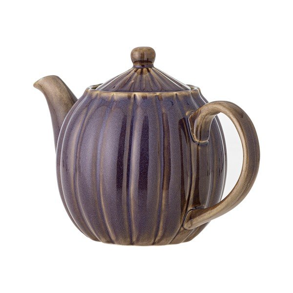 Tmavě fialová kameninová konvice na čaj 1,08 l Latina – Bloomingville-image-3