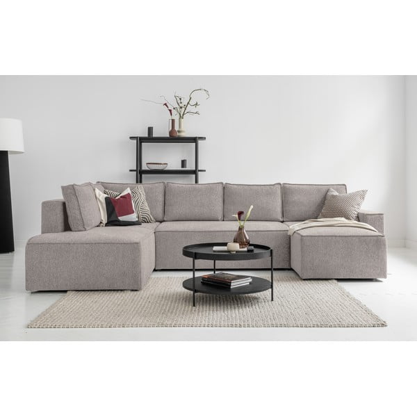 Béžová rozkládací rohová pohovka (levý roh) Brave Dave – Miuform-image-3