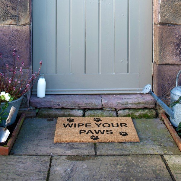 Rohožka z kokosového vlákna 40x60 cm Wipe Your Paws – Artsy Doormats-image-4