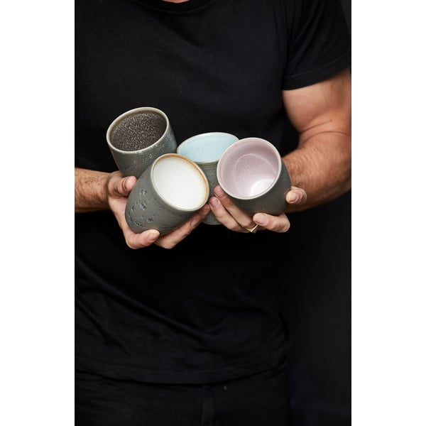 Šedé hrnky v sadě 4 ks 270 ml Gastro  – Bitz-image-2