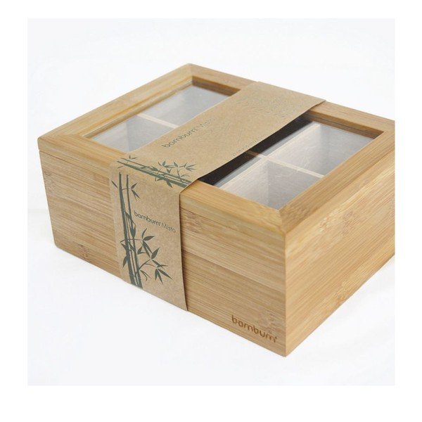 Bambusová krabička na čaje Bambum Misto-image-4
