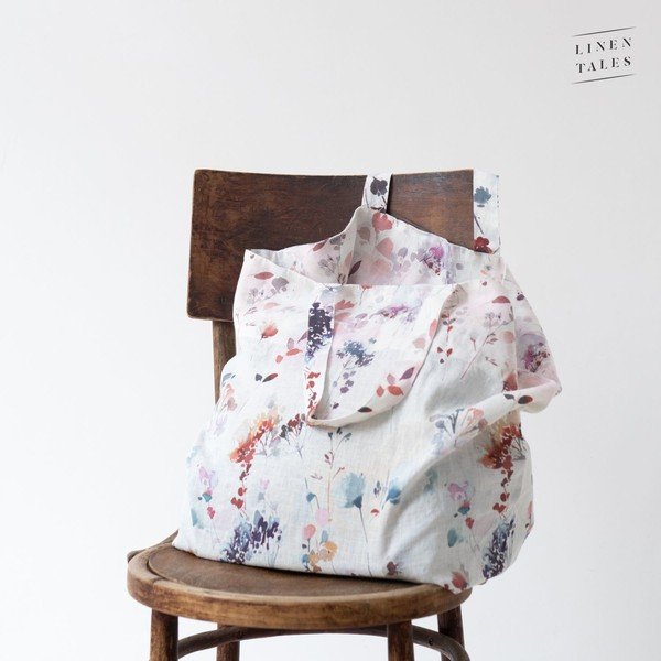 Lněná nákupní taška - Linen Tales-image-1