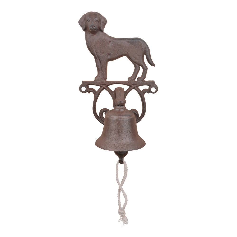 Litinový nástěnný zvonek s motivem psa Esschert Design