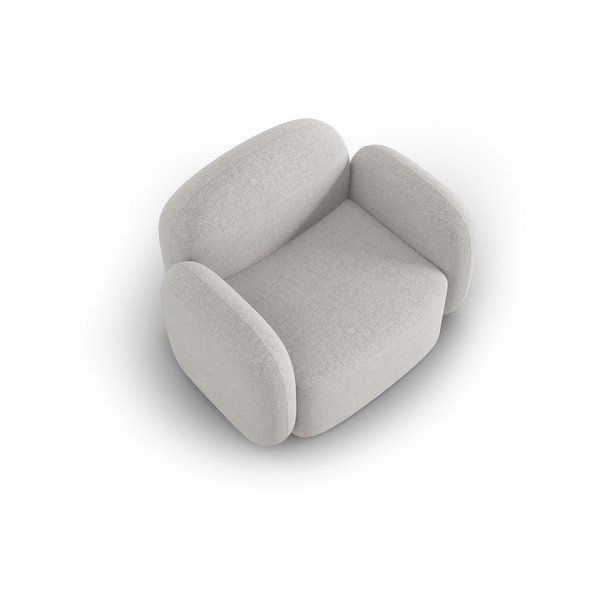 Světle šedé křeslo Blair – Micadoni Home-image-3