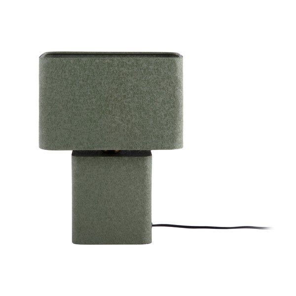 Zelená kovová stolní lampa (výška 33 cm) Boaz Recto – Leitmotiv-image-2