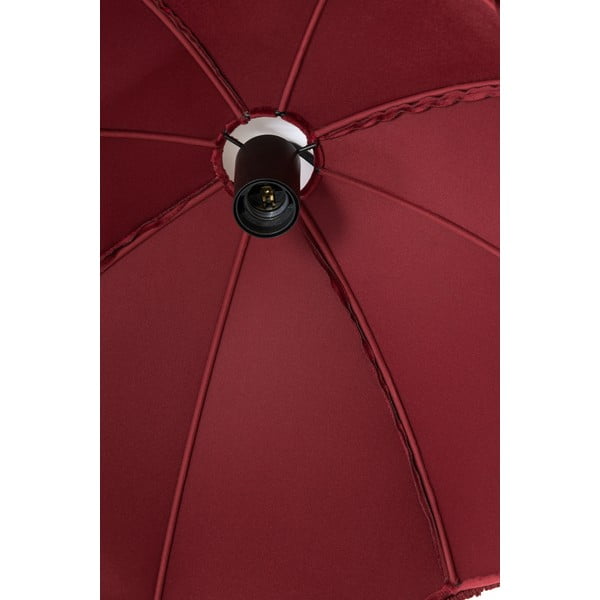 Vínové závěsné svítidlo s textilním stínidlem ø 60 cm Malacia – Light & Living-image-1