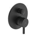 Matně černá vanová podomítková baterie Silk Black – Ideal Standard