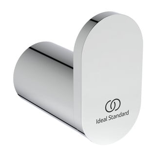 Nástěnný kovový háček v leskle stříbrné barvě Conca – Ideal Standard