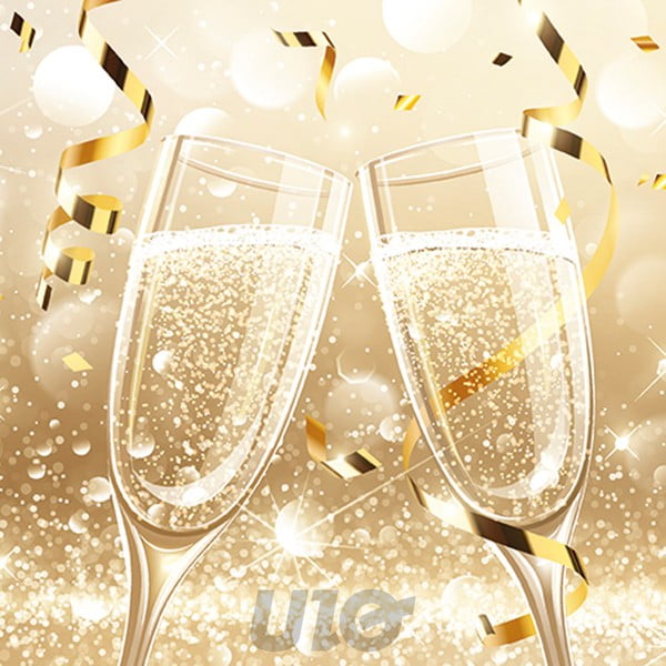 Ubrousky v sadě 20 ks 33x33 cm Noel – Homéa