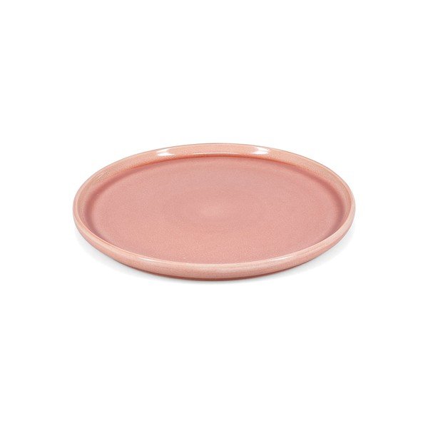 Růžový talíř z kameniny ø 27 cm Duna – ONA-image-2