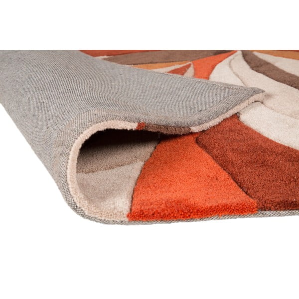 Oranžový koberec Flair Rugs Splinter, 160 x 220 cm-image-2