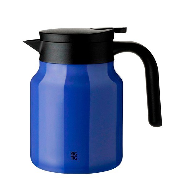 Modrá termokonvice z nerezové oceli 900 ml Therm-It – RIG-TIG