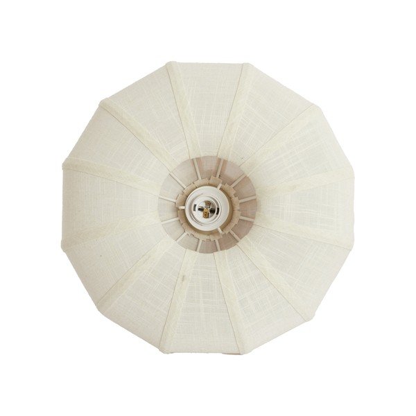 Krémové stropní svítidlo s textilním stínidlem ø 40 cm Zosia – Light & Living-image-4