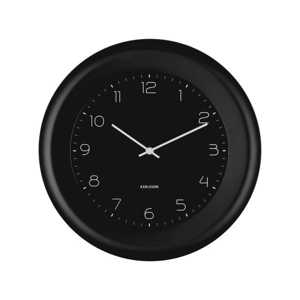 Nástěnné hodiny ø 38 cm  Dual Disc – Karlsson-image-3