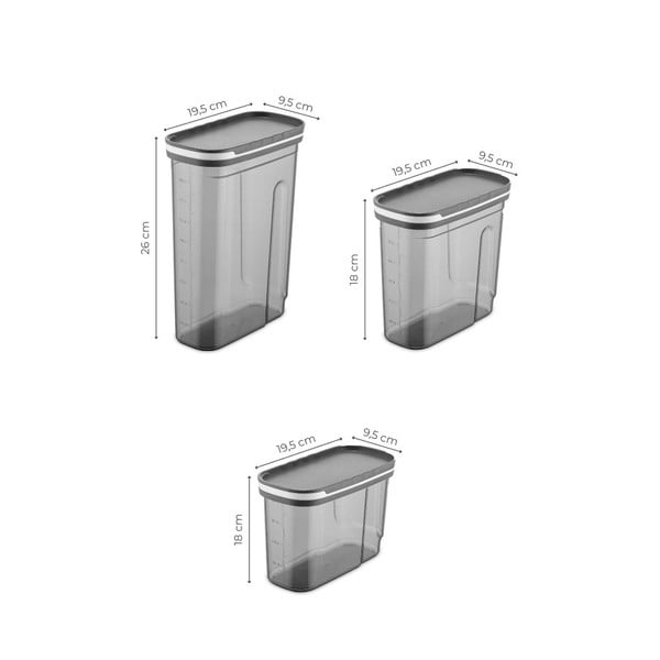 Dózy na potraviny v sadě 9 ks – Hermia-image-2