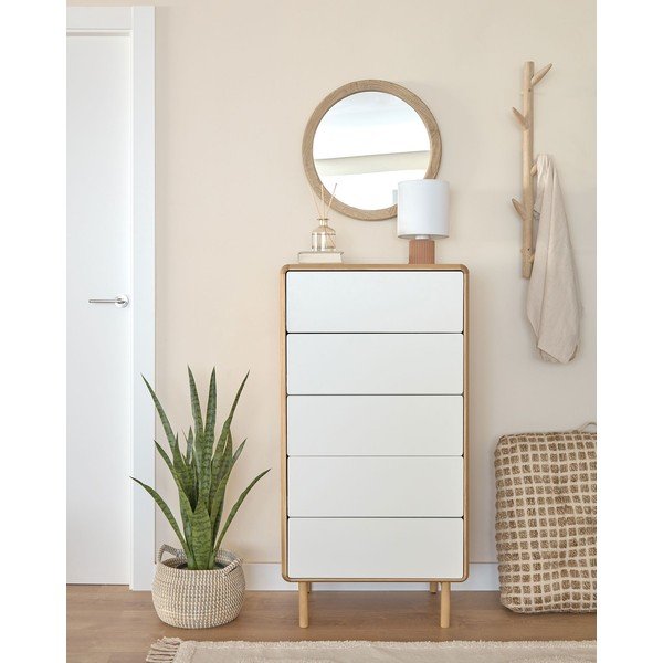 Nástěnný věšák z březového dřeva Kave Home Natane-image-2