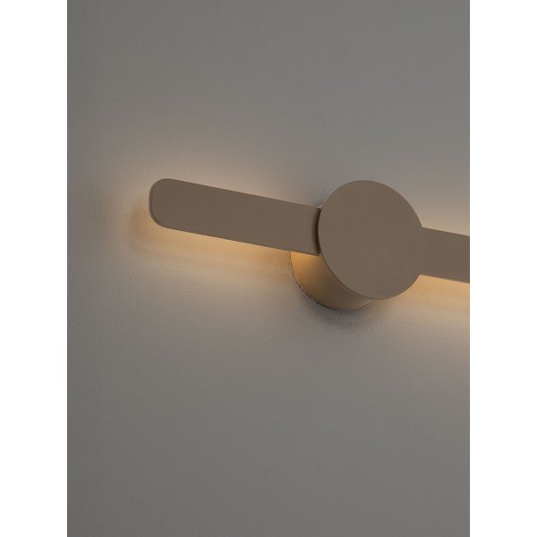 Šedobéžové hliníkové LED nástěnné svítidlo Norei – Nova Luce-image-4