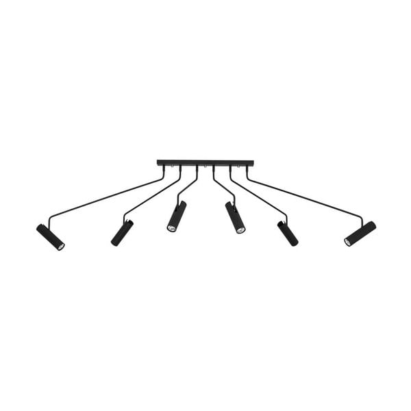 Černé stropní svítidlo s kovovým stínítkem 192 cm Ramus - Markslöjd