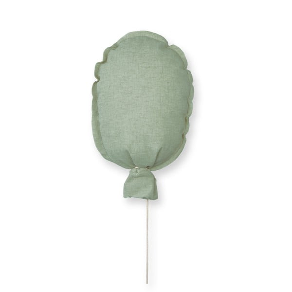 Zelený dekorativní polštář Little Nice Things Ballon