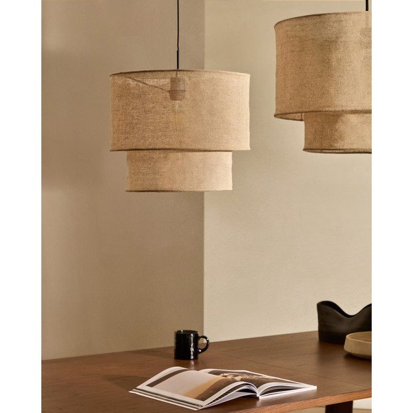 Béžové stínidlo ø 40 cm Mariela – Kave Home-image-1