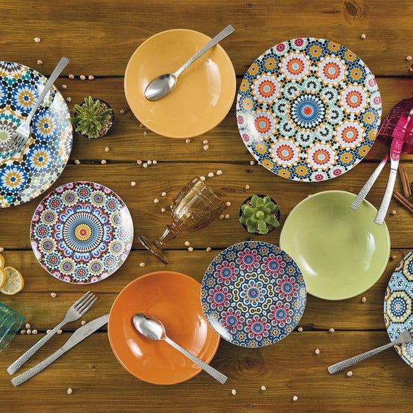 Porcelánová jídelní sada 18 ks Marrakesh – VDE Tivoli 1996-image-2