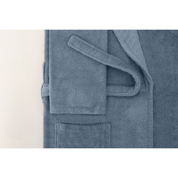 Modrý bavlněný župan velikost L/XL - Foutastic-image-4