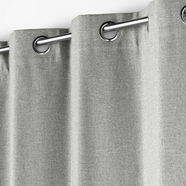 Světle šedý zatemňovací závěs 140x260 cm Crepuscule – douceur d'intérieur-image-1