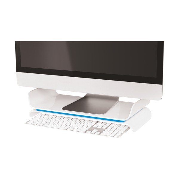 Bílo-modrý podstavec pod monitor Leitz-image-2