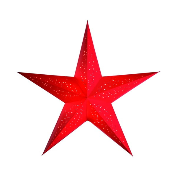 Dekorativní vánoční hvězda Airy Red