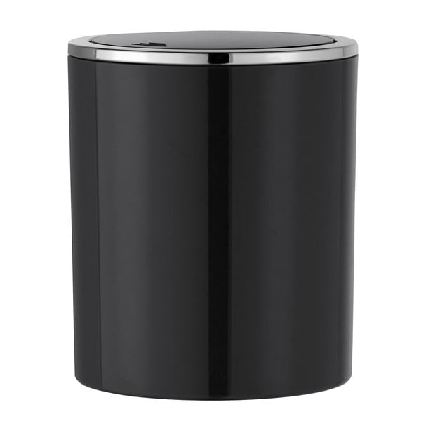 Černý odpadkový koš Wenko Inca, 2 l-image-1