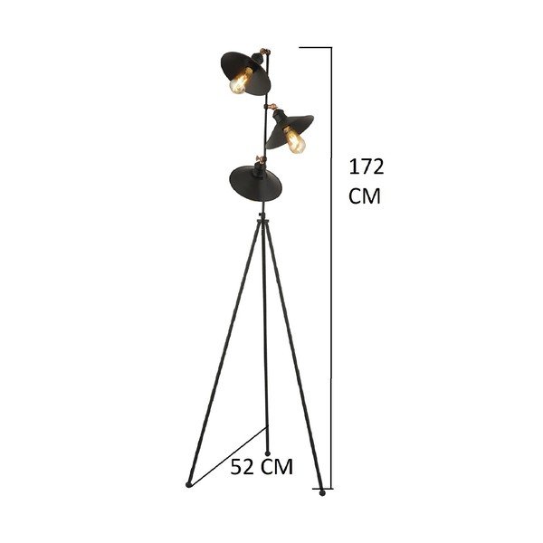 Černá stojací lampa Bowl - Magenta Home-image-2