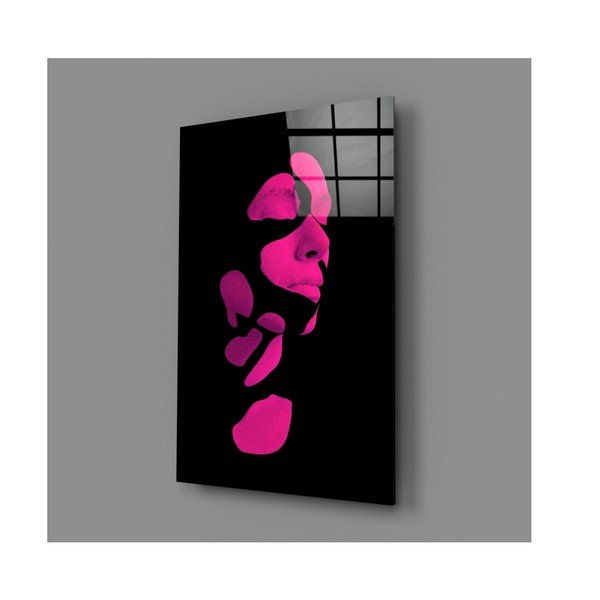 Skleněný obraz Insigne Fragmented Pink-image-4