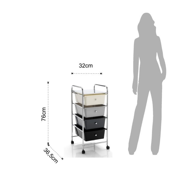 Pojízdný vozík se 4 zásuvkami Tomasucci Air-image-2