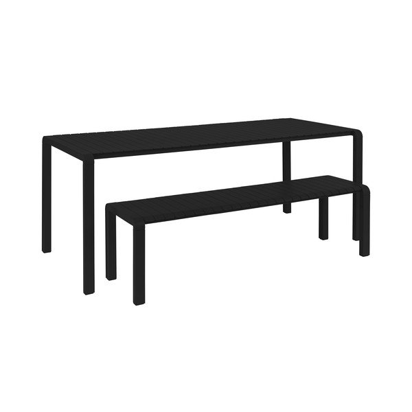Hliníkový zahradní jídelní stůl 97x214 cm Vondel – Zuiver-image-3